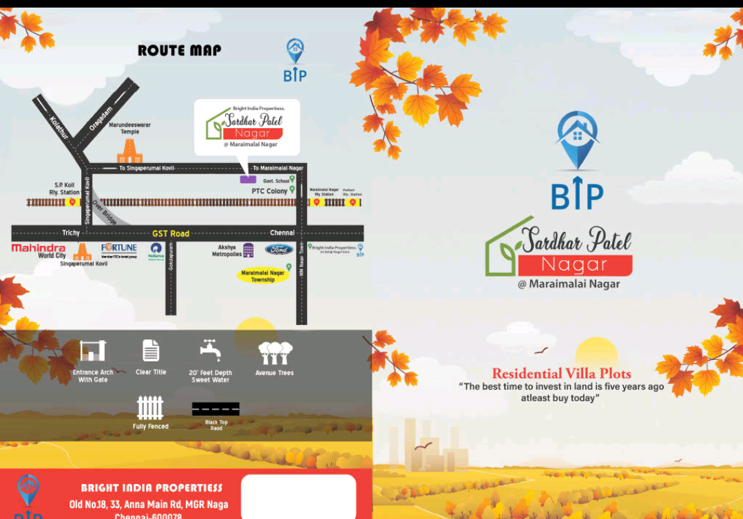 DTCP APPROVED PLOTS AT PRIME LOCATION AR 3100/SQ FT
